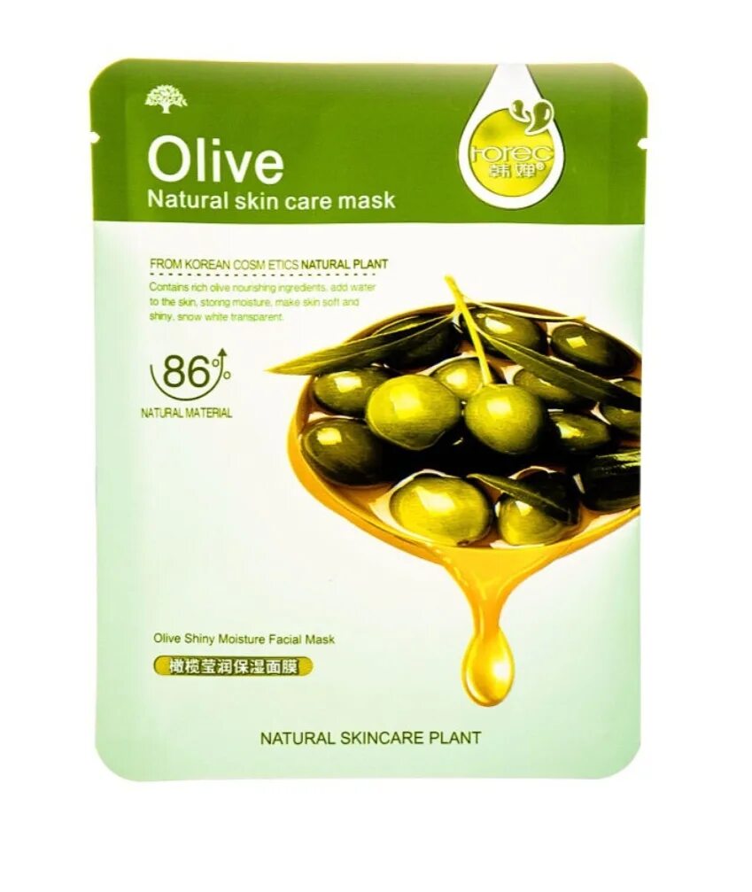 Olive natural. Тканевая маска для лица олива Rorec natural Skin Olive Mask. HCHANA маска для лица Olive. Питательная тканевая маска для лица HCHANA. Ekel тканевая маска д/лица олива.
