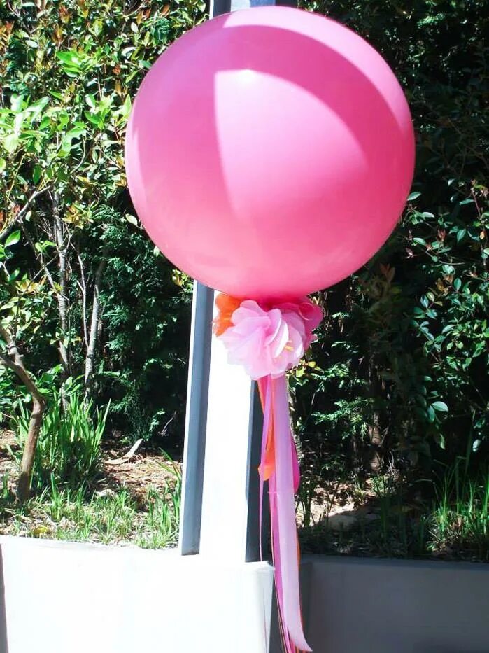 Большой воздушный шар из шаров. Большой воздушный шар. Большой розовый шар. Ярко розовый шар большой. Воздушный шар фуксия.