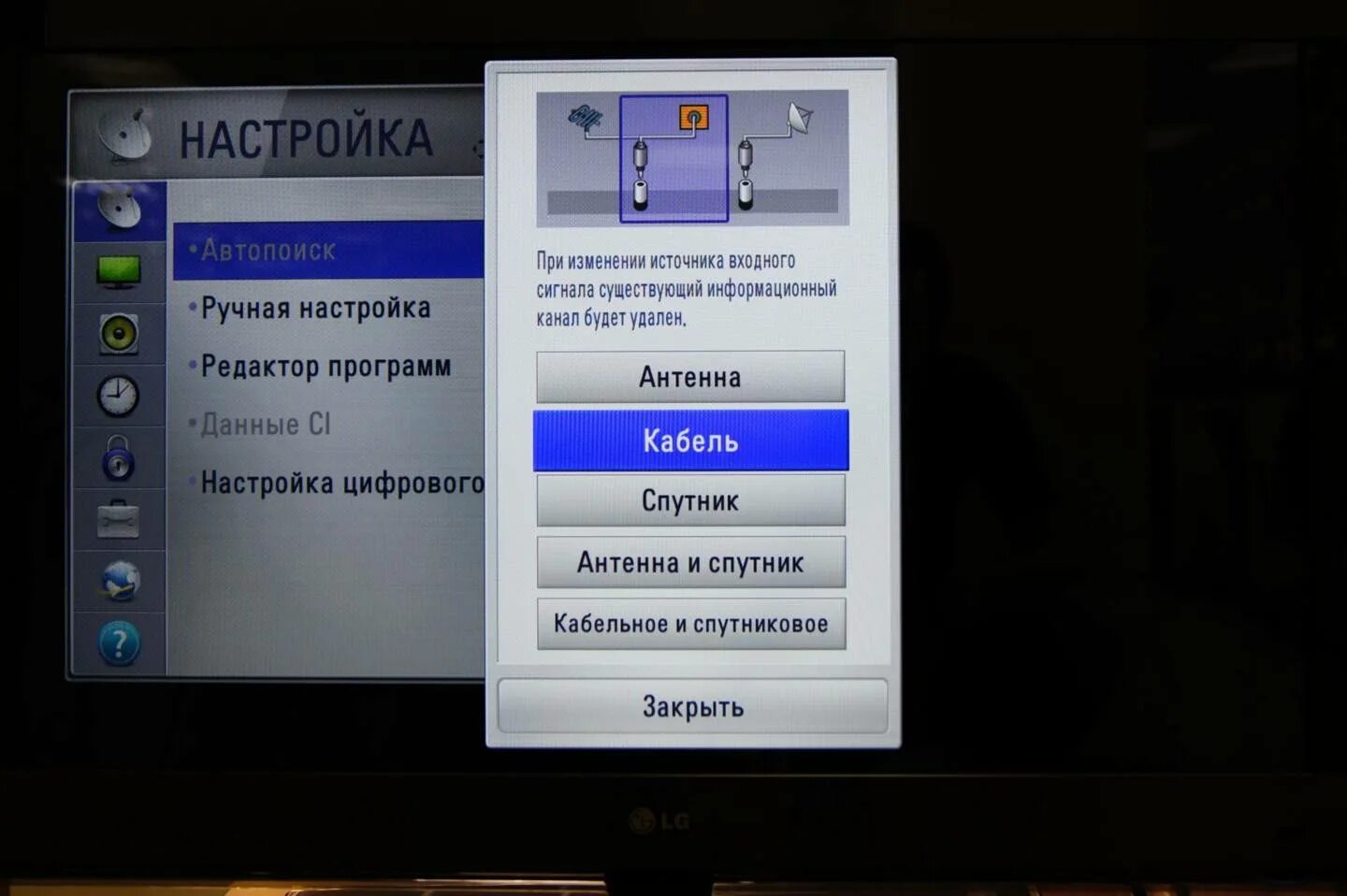 Настройка тв на lg телевизорах. Настройка каналов на телевизоре LG. Как настроить кабельное Телевидение. Как настроить каналы на телевизоре LG цифровое Телевидение. Параметры настроек цифрового телевидения на телевизоре.