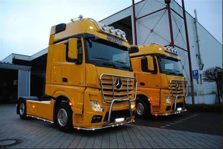 Mercedes-Benz Actros Tırlar, Araba, Kamyon