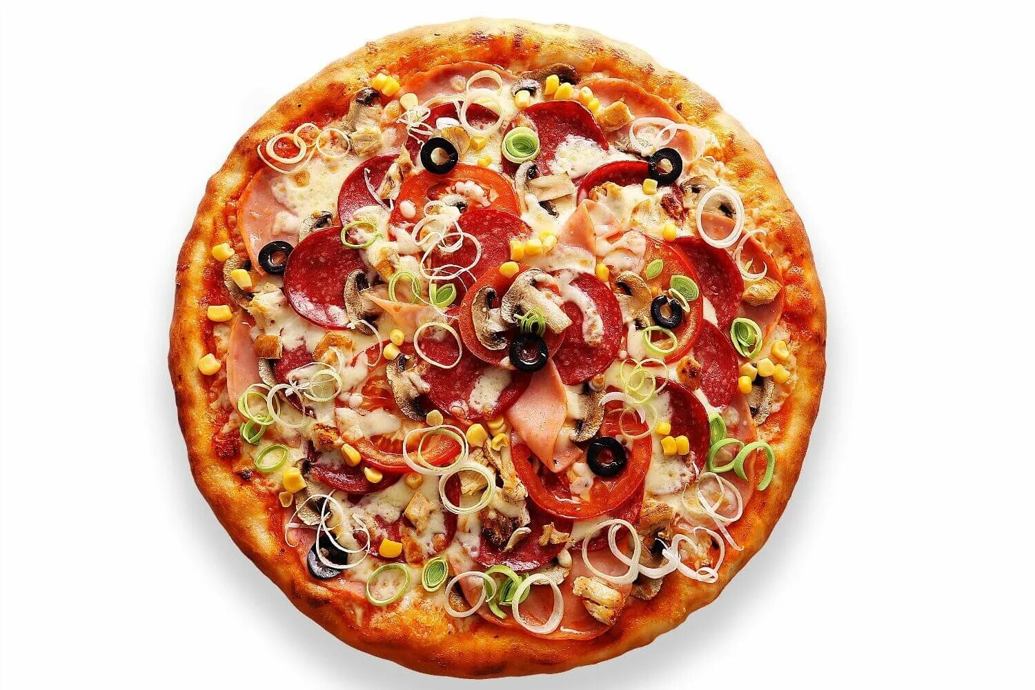 "Пицца". Пицца сверху. Пицца на белом фоне. Сочная пицца. Насколько глубока твоя пицца