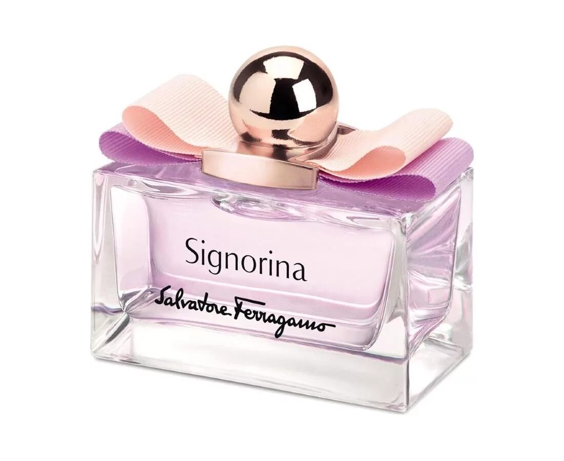 Духи Salvatore Ferragamo Signorina. Духи Salvatore Ferragamo Signorina Eau de Parfum. Salvatore Ferragamo Signorina 100 мл. Духи Синьорина Сальваторе. Туалетная вода с бантиком