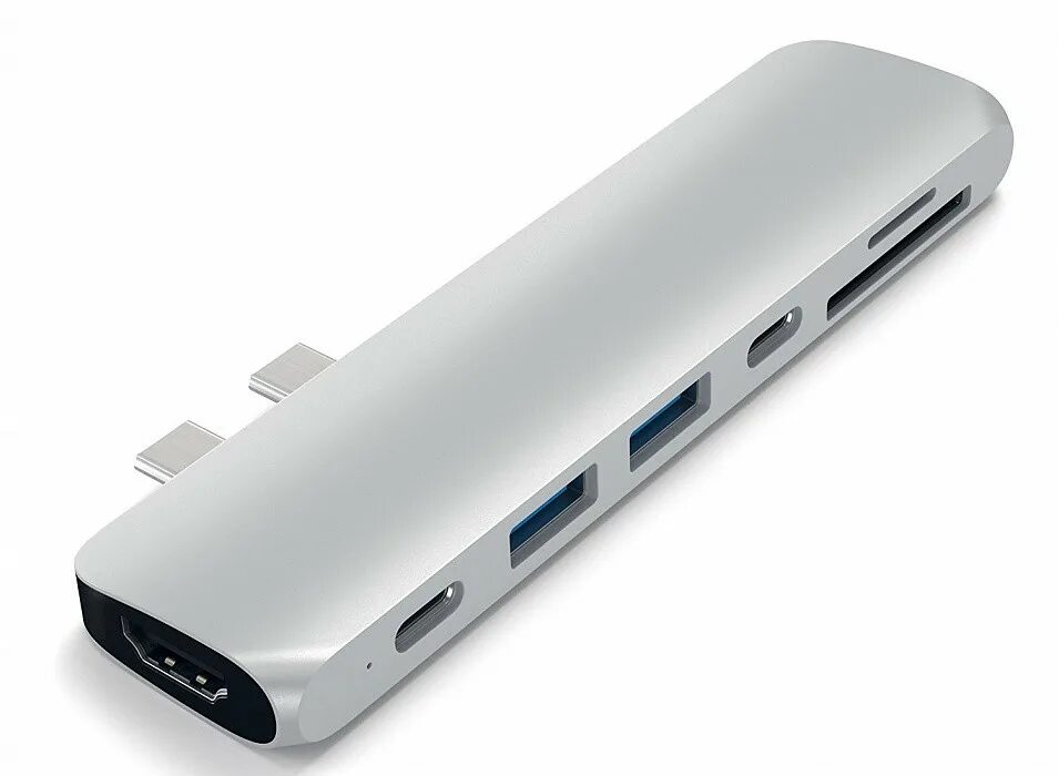 Usb c для macbook. Адаптер Satechi Aluminum Type-c. USB-концентратор Satechi Aluminum Type-c Pro Hub Adapter, разъемов: 4. Satechi USB Hub. Satechi Aluminum Type-c Pro Hub Adapter.