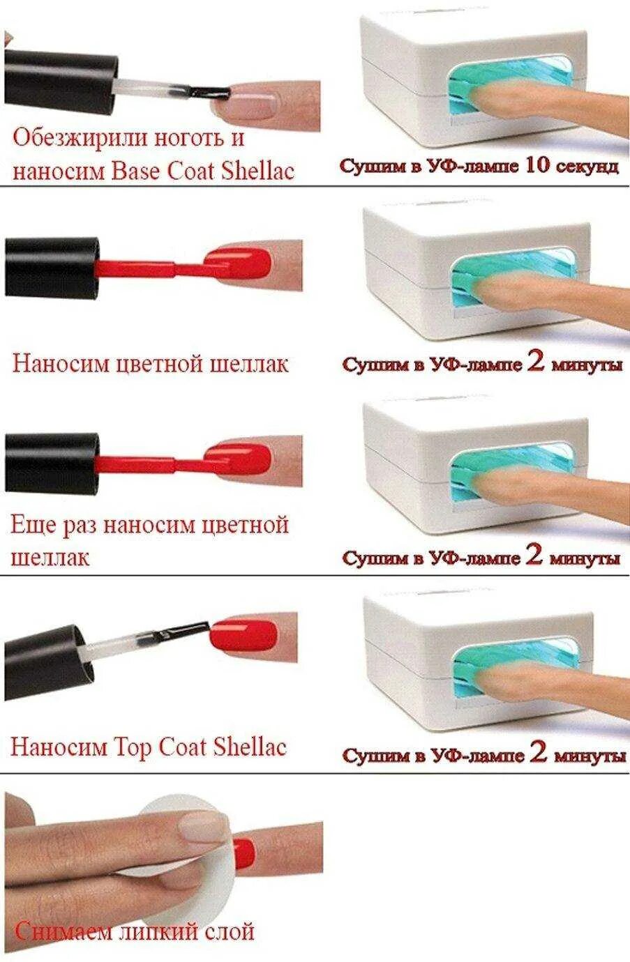 Что сперва наносить