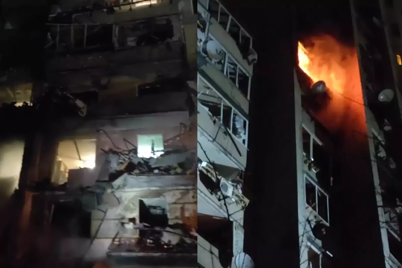 Сгорела ракета. Дом в Киеве в который попала ракета. Пожар в жилом доме. Попадание ракеты в дом.