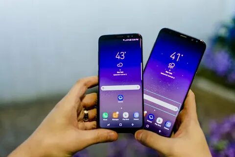Samsung Galaxy S8 and S8+ at a glance.