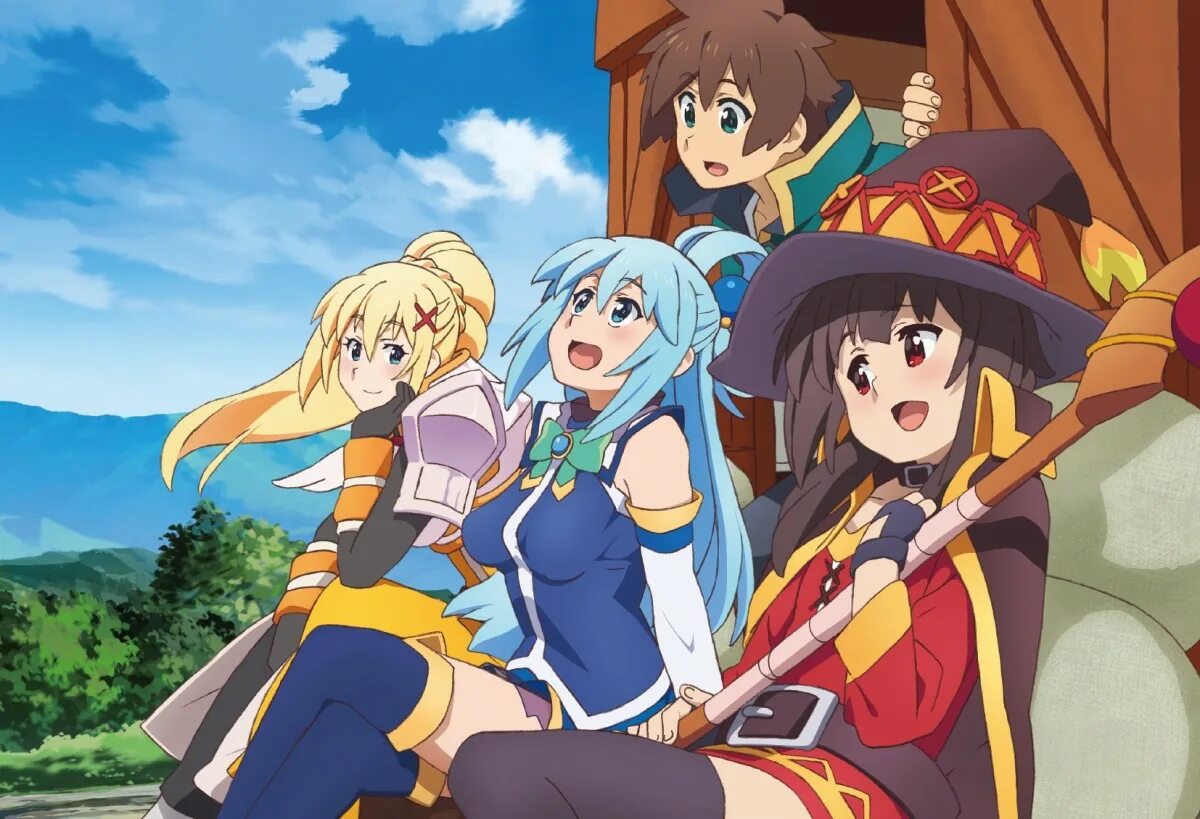 Konosuba gods blessing on this wonderful world. Kono Subarashii Sekai ni Shukufuku o!. КАНАСУБА 3.