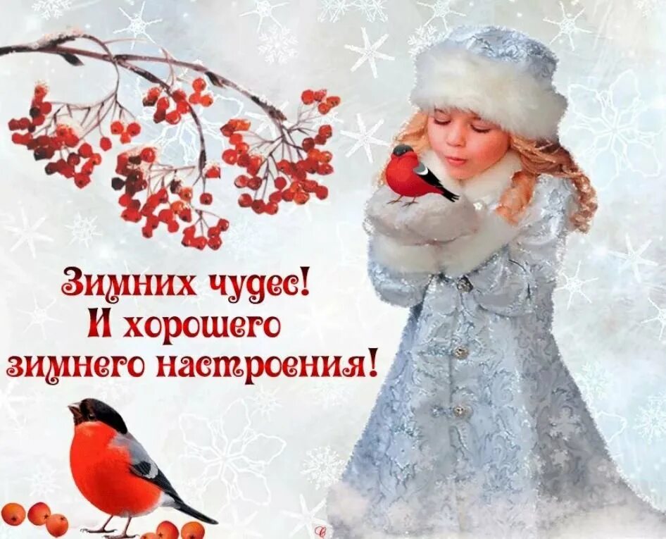 Хорошего дня в новом году открытки. Хорошего зимнего настроения. хлрошего настроения зим.. зимнее настроение. открытки хорошего зимнего настроения.