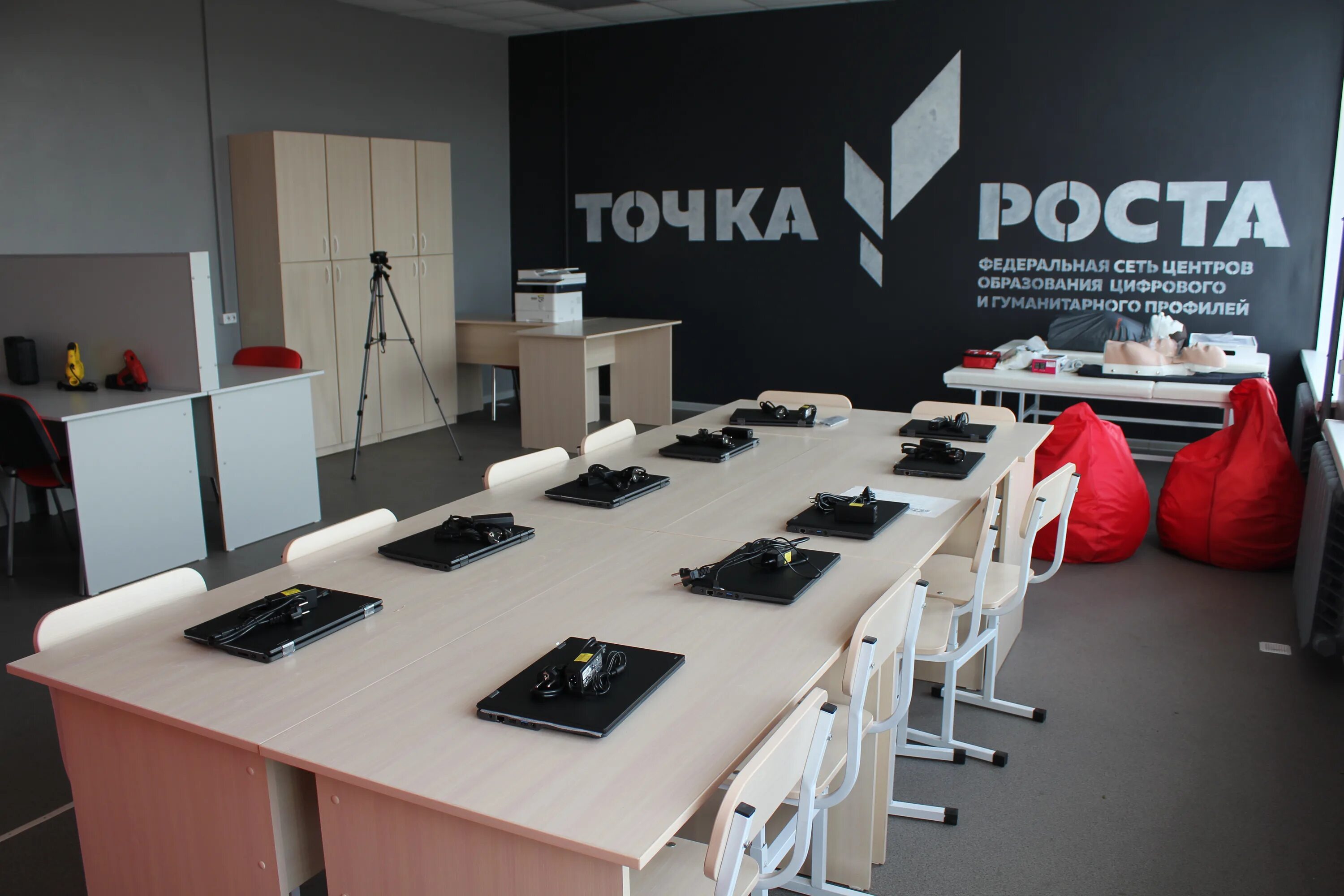 Мкоу сош 4 точка роста кочубеевское. Открытие точка роста в школе открытие. Центр точка роста. Дизайн учебного класса. Проект современная школа центр точка роста.