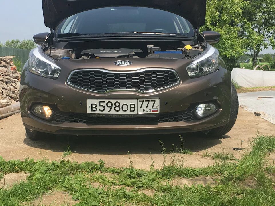 Дхо ceed. Дневные ходовые Kia Ceed 2. Ходовые огни Киа СИД 2. Kia Ceed ДХО. ДХО Киа СИД 2.