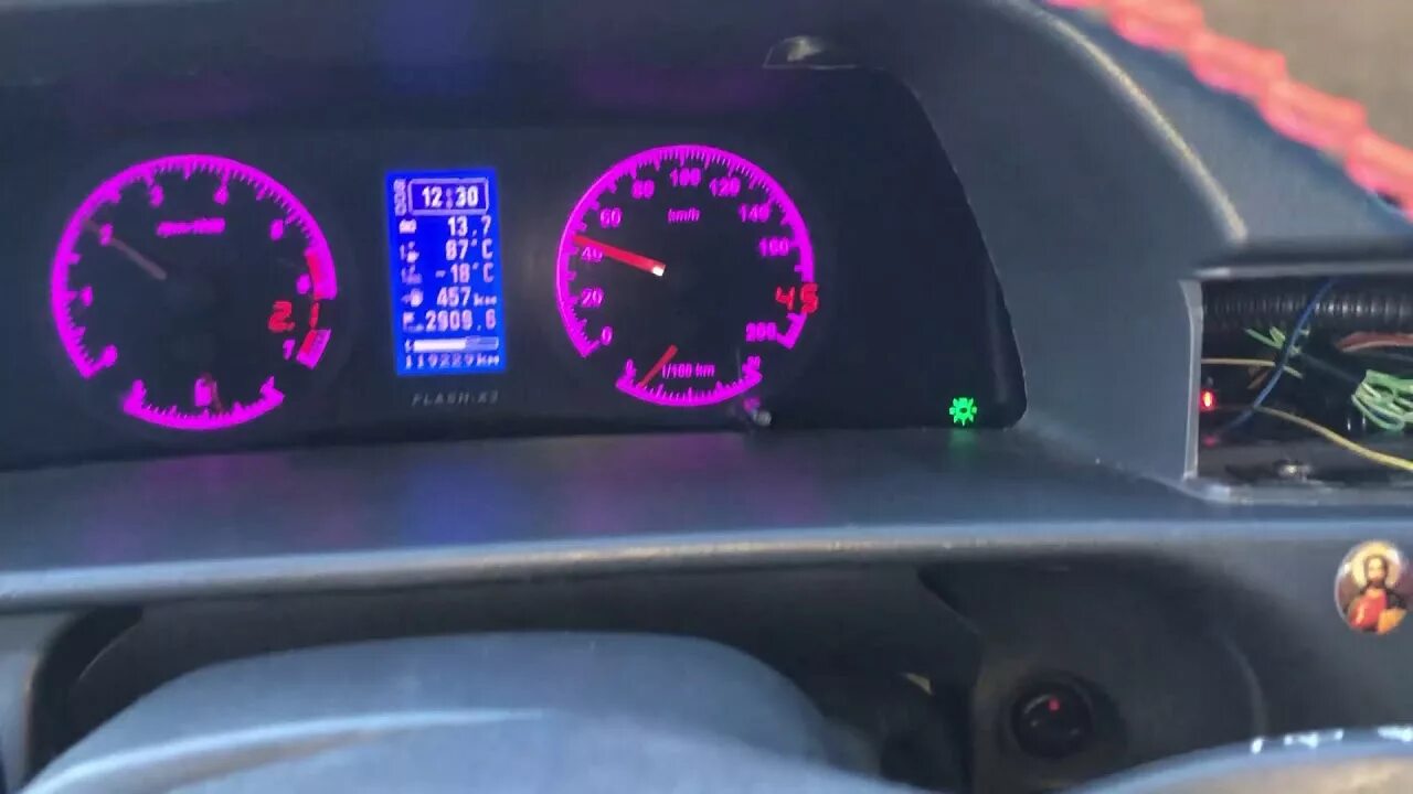 Комбинация приборов FLASH - Lada 21120, 1,5 л, 2003 года тюнинг DRIVE2