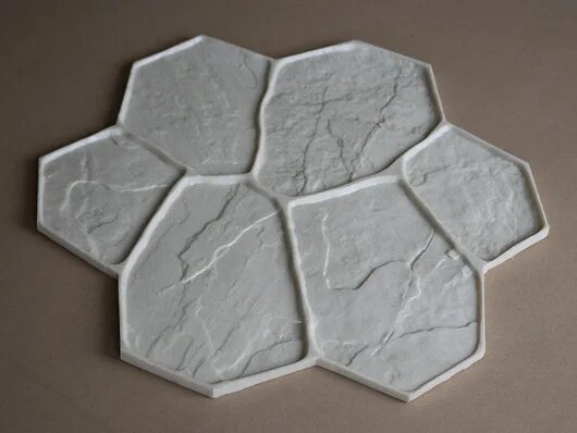 Рваный камень f3010a. Штамп рваный камень f3010a. Штампы для печатного бетона рваный камень. Штампы для бетона рваный камень.