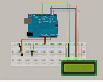 Arduino подключение датчика температуры