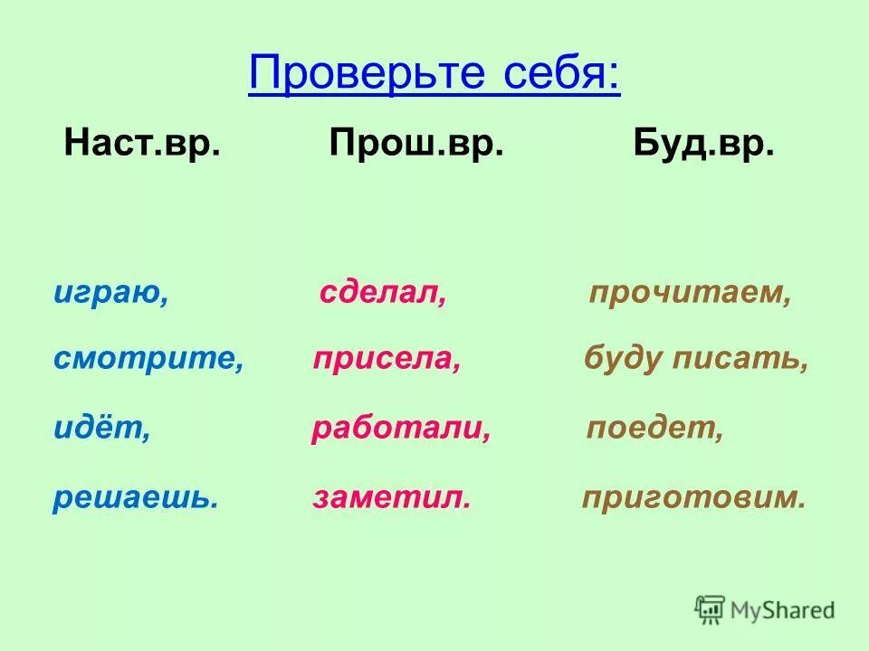 прош. вопросы прош вр. прош. вр. наст вр прош вр буд вр.