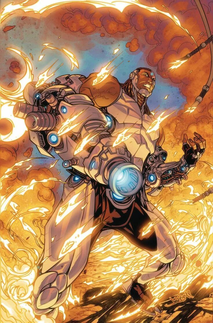 Киборг dc comics. Дс виктор стоун. виктор стоун киборг. dc comics виктор стоун.