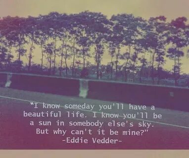 Somebody but you