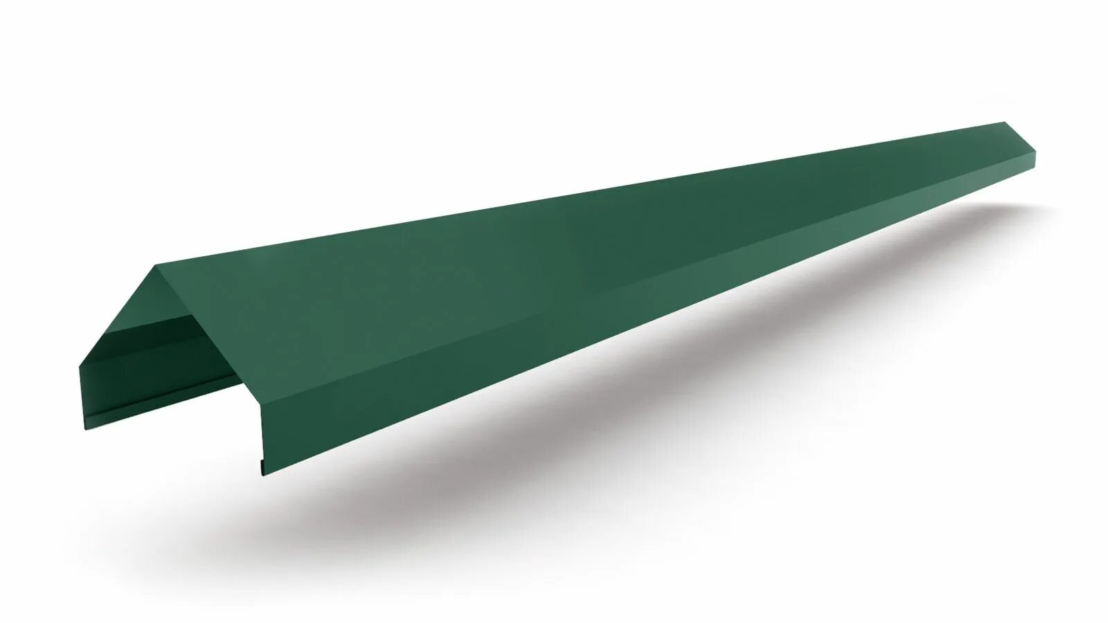 Заборная планка финишная (3,0) NEOMATT RAL 7024. Фасонное изделие 200х1 МЕТАЛЛПРОФИЛЬ. Планка примыкания верхняя 2 м RAL 6005 зелёный. Фасонный элемент ПЭ ral6005 зеленый.