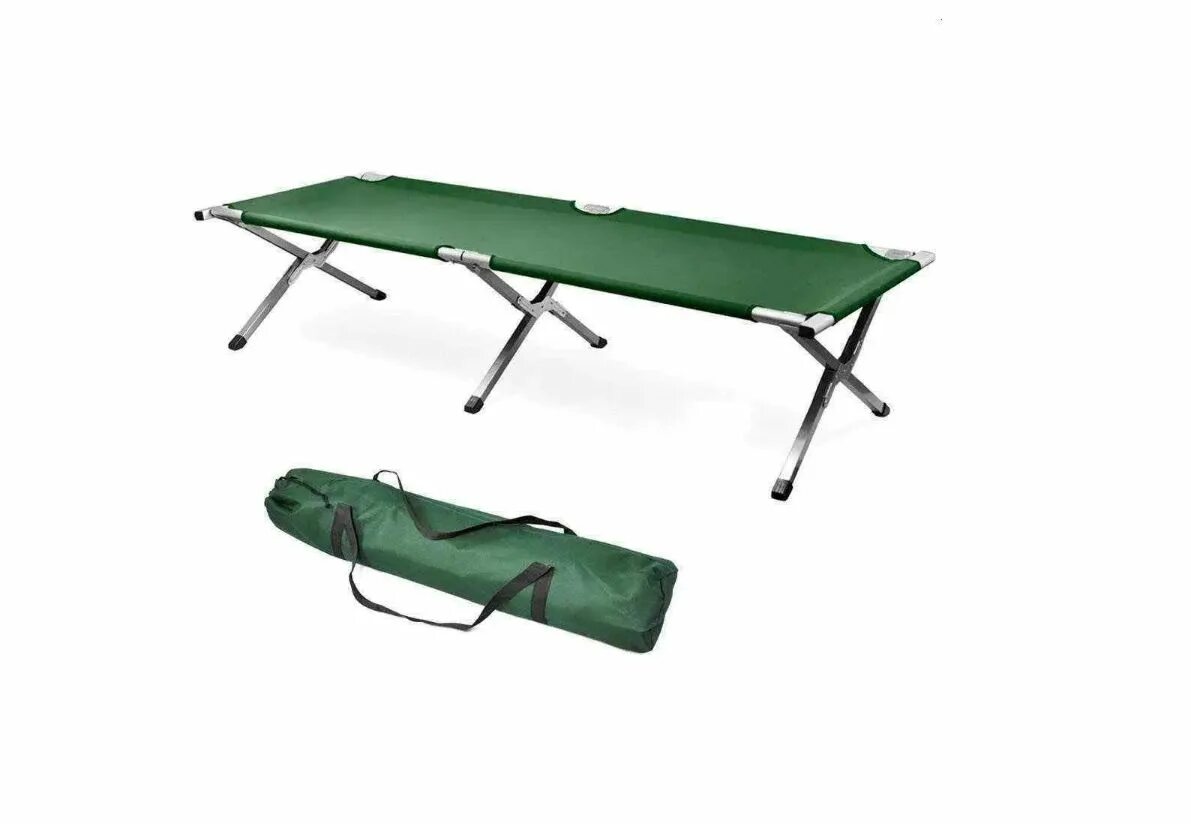 Раскладушка XL Camp Stretcher Spinifex. Кровать складная KUTBERT 190*64см зел.. Раскладушка в палатку Кинг Кемп. Кровать раскладная туристическая 190х70см.