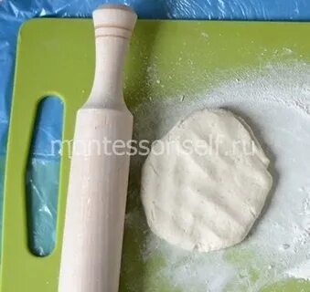 Ракета из соленого теста