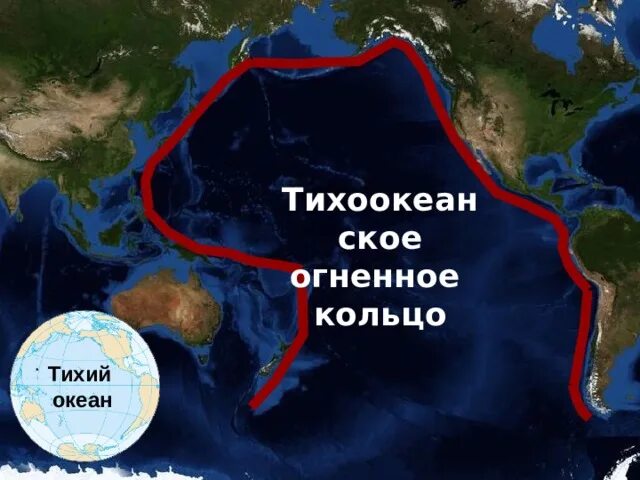 Территория австралии к тихоокеанскому огненному кольцу