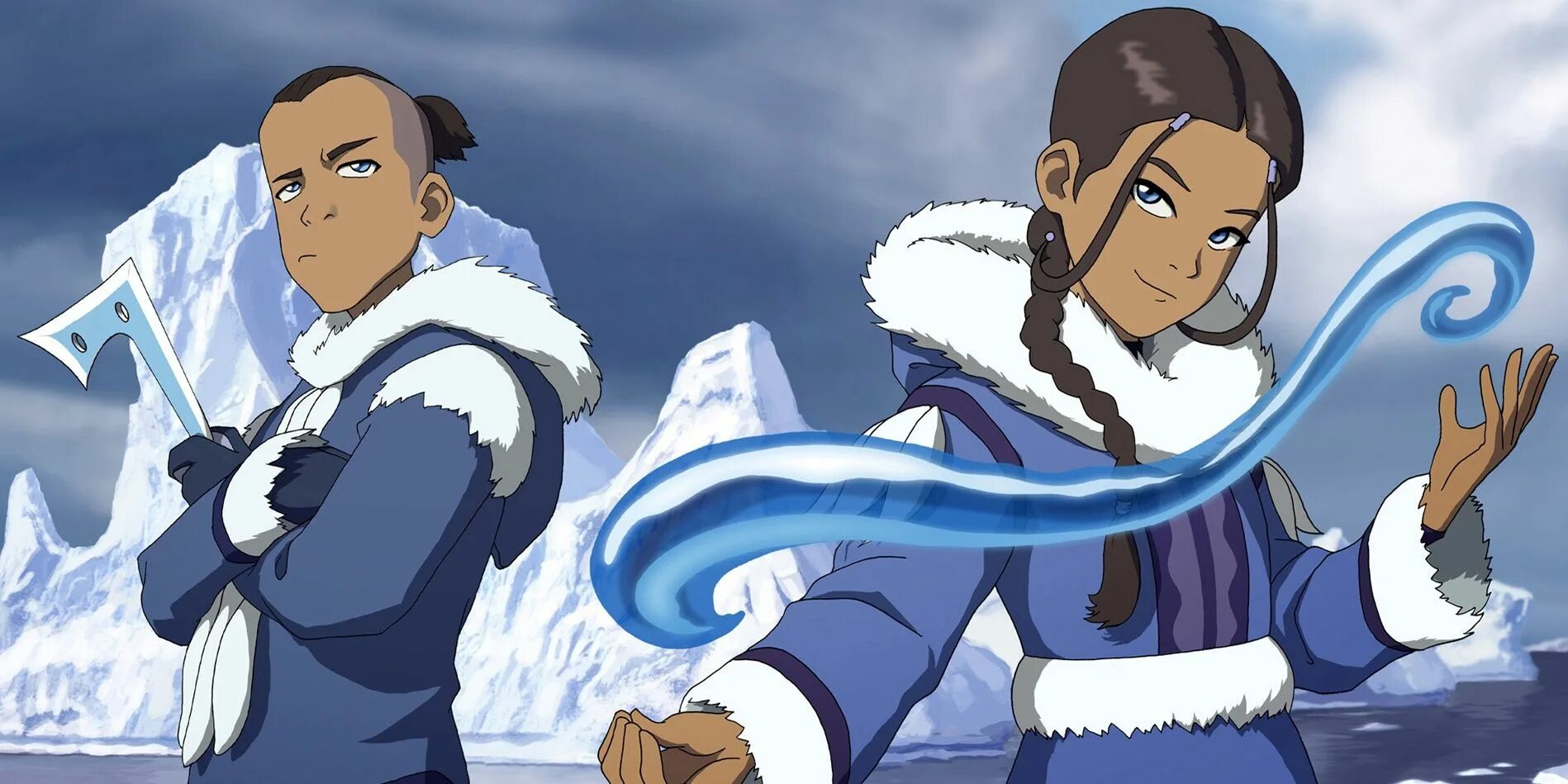 Аанг Катара Сокка. Avatar the last airbender series