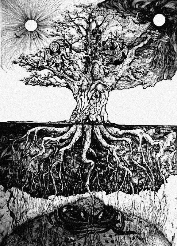 Мировое Древо славян. Древо мироздания древних славян. Мировое дерево в славянской мифологии.