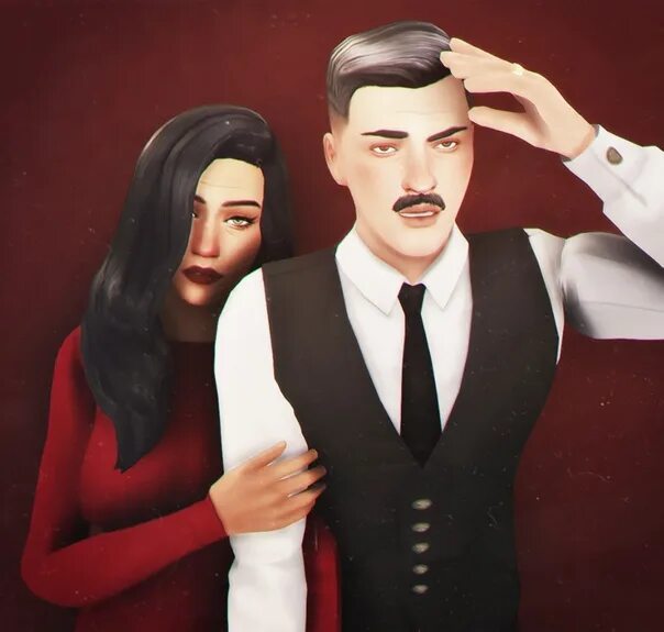 Мортимер гот симс 4. Семья гот симс 4 мейковер. SIMS 4 Виллареаль. Семья готов симс