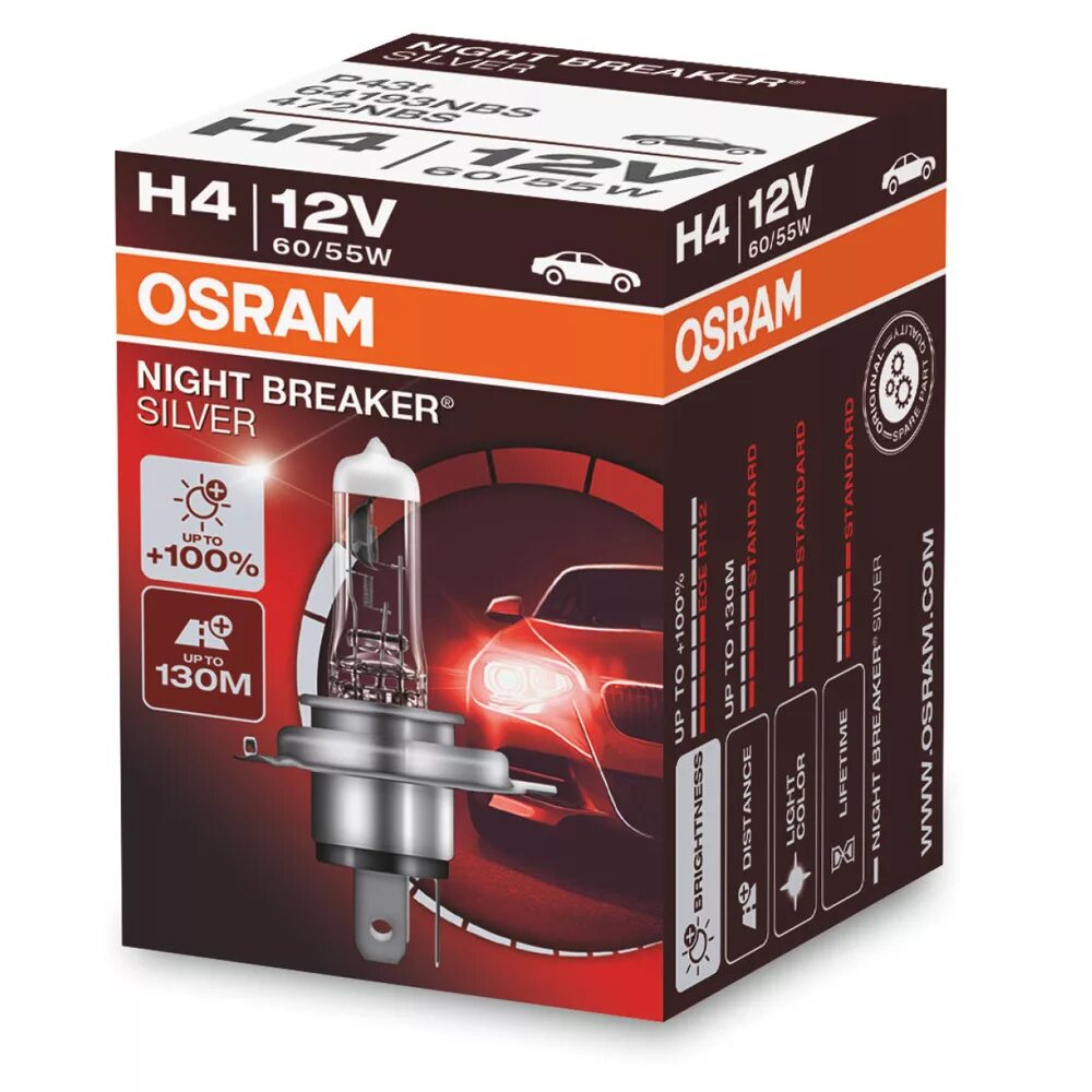 Лампы h4 osram 60. 64193sup лампа h4 6055w (p43t) 12v super osram. лампа h4 6055w 12v p43t night breaker silver (коробка 1 шт) osram 64193nbs ￼. osram super +30 h4. лампа галогеновая h4 осрам +30.