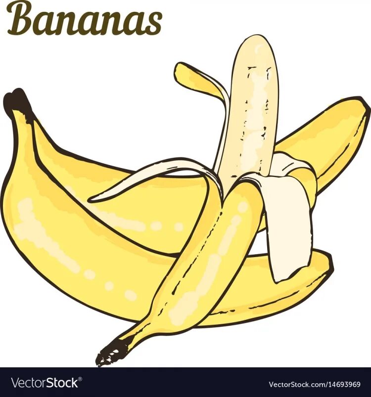 День банана картинки. Банан рисунок для срисовки. День банана. С днем рождения банан. Ручной нарисованный бананы.