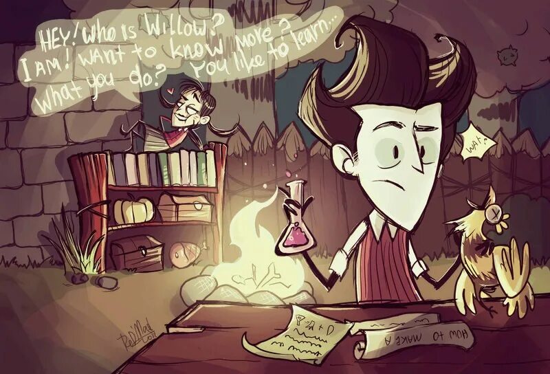 Dont home. Уилсон don't Starve. ;T Starve Вилсон и Максвелл. Don t Starve together Уилсон и Уиллоу.