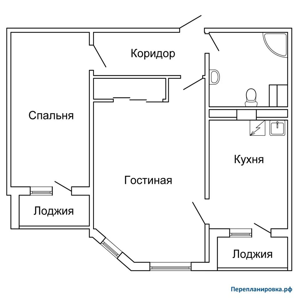 Схема двухкомнатной квартиры. План перепланировки двухкомнатной хрущевки. Перепланировка комнаты схемы. Схема перепланировки 2-х комнатной хрущевки.