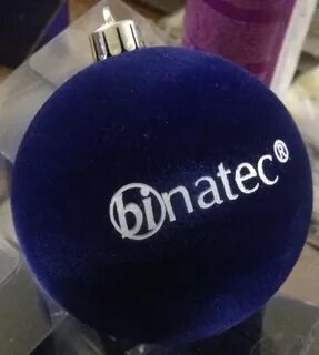 Новогодние шары с логотипом