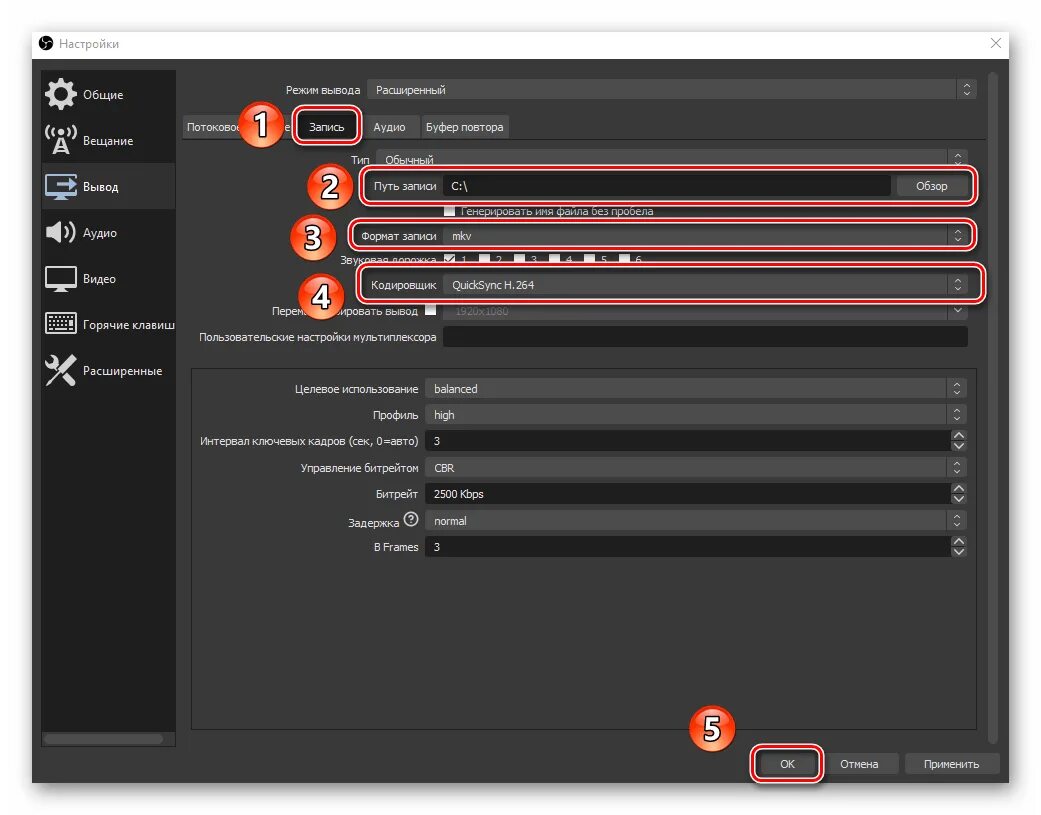 Параметры записи звука в OBS. OBS запись экрана. Настройки обс для записи. Настройка OBS для записи. Как записать видео с obs