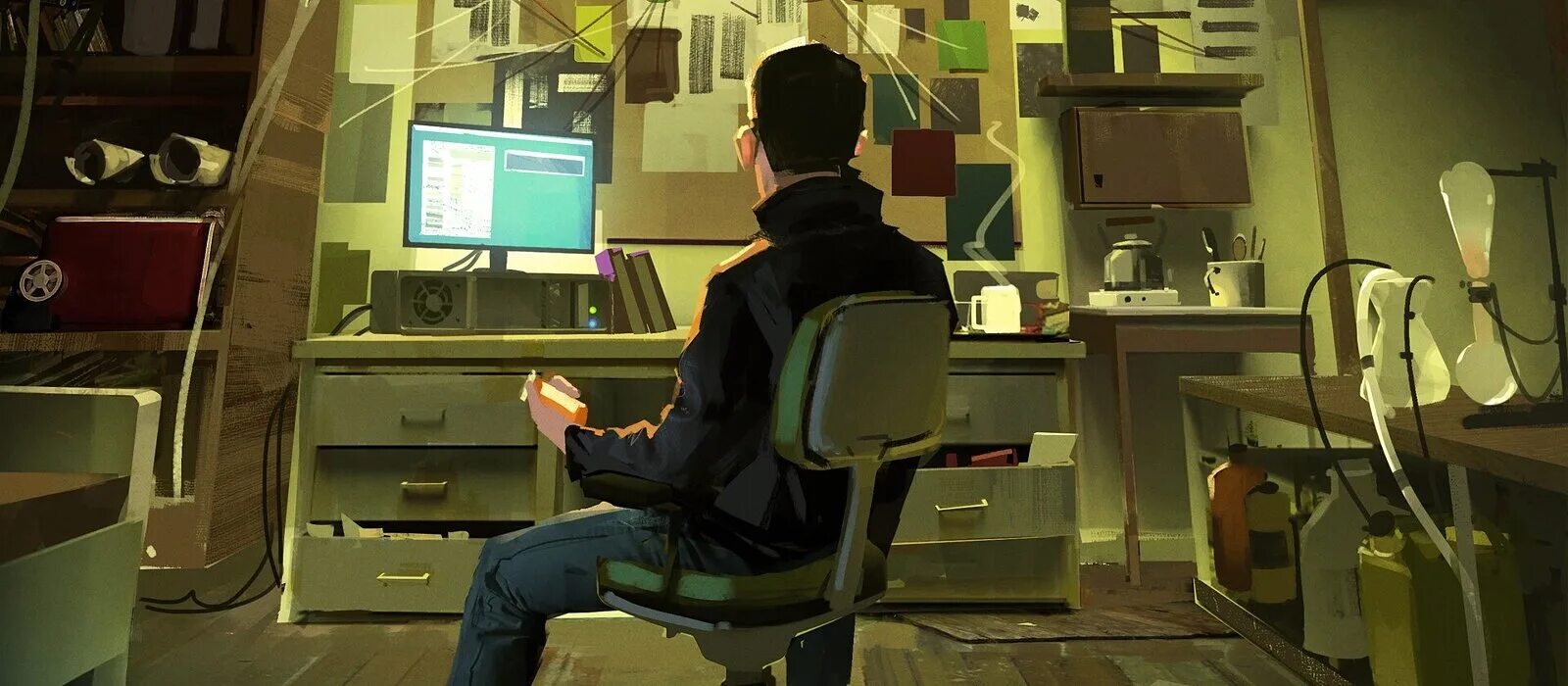 Человек тестирующий игру