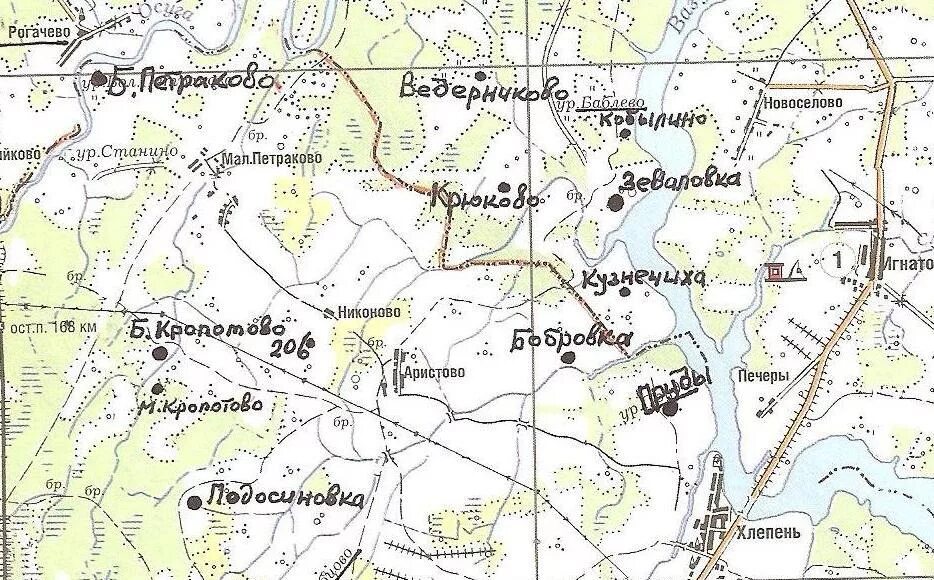 Карта маленькой деревни. Карта Аристово. Малое Кропотово. Большое Кропотово на карте. Д. большое Кропотово.