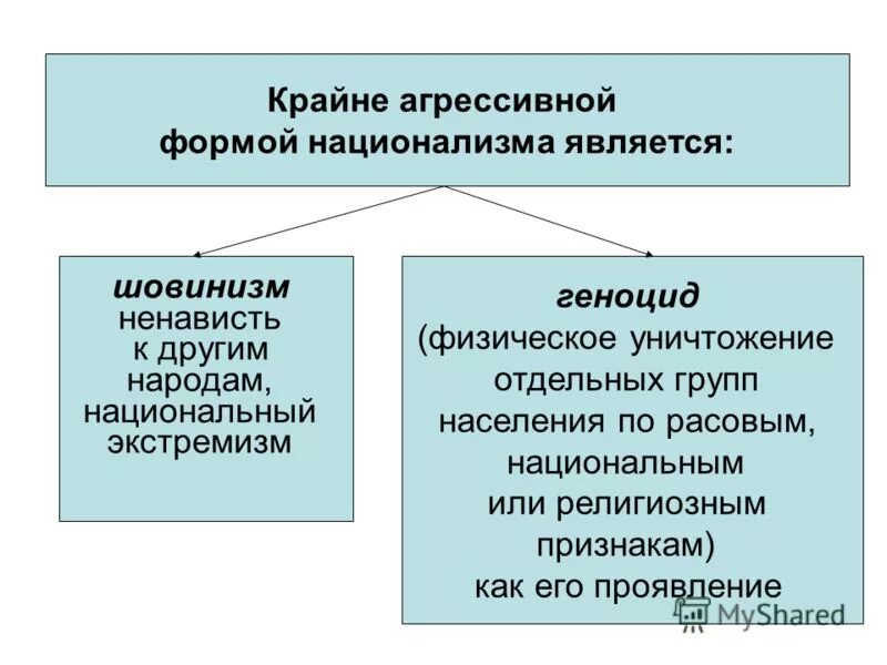 Расизм шовинизм