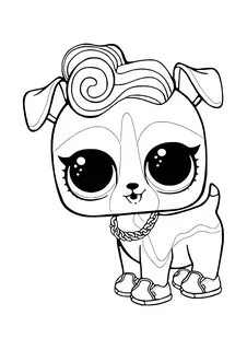 LOL Pets Coloring pages – Coloring sheets with LOL Surprise