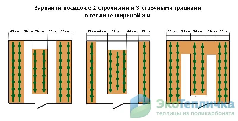 Схема расположения грядок в теплице 3х6 Лучший размер грядки: найдено 90 изображений