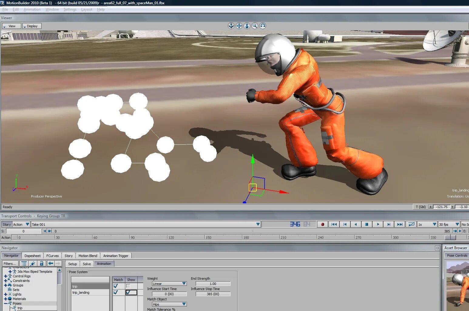 Visual animation