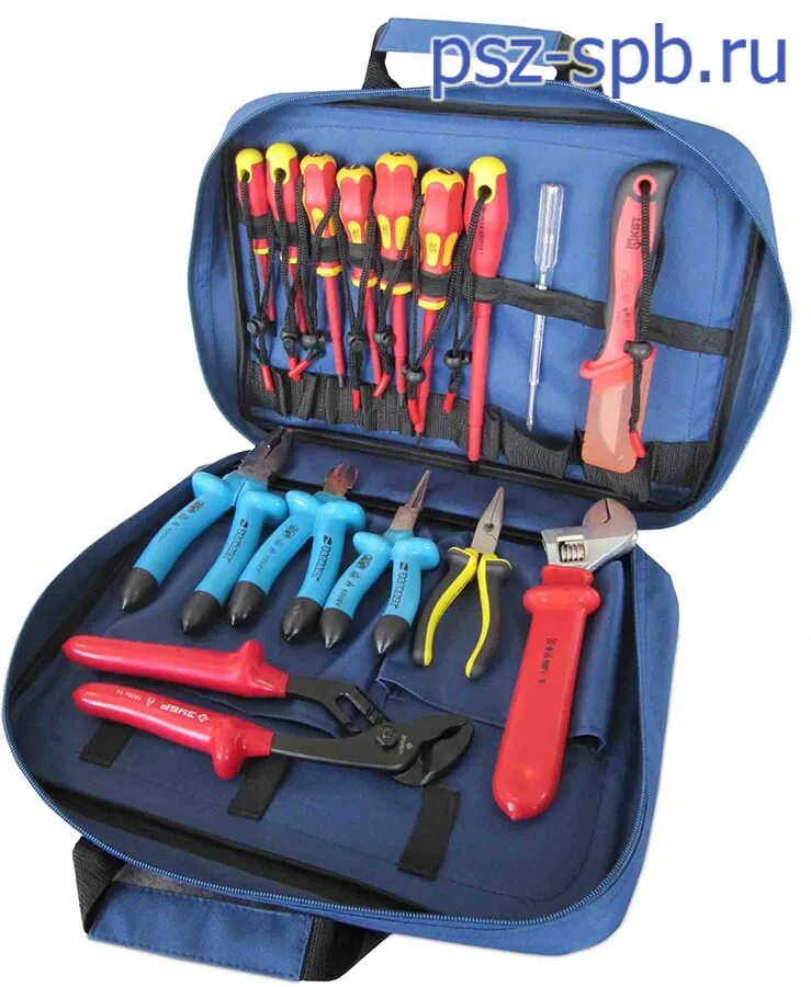 набор для электромонтажа. набор инструментов proskit 1pk-1990b для электромонтажа. инструмент электромонтажника книпекс.