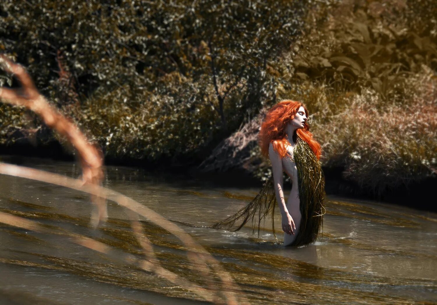 Что отдала русалочка ведьме. Русалка в реке. Ведьма воды. Озерные русалки. Водяная ведьма.
