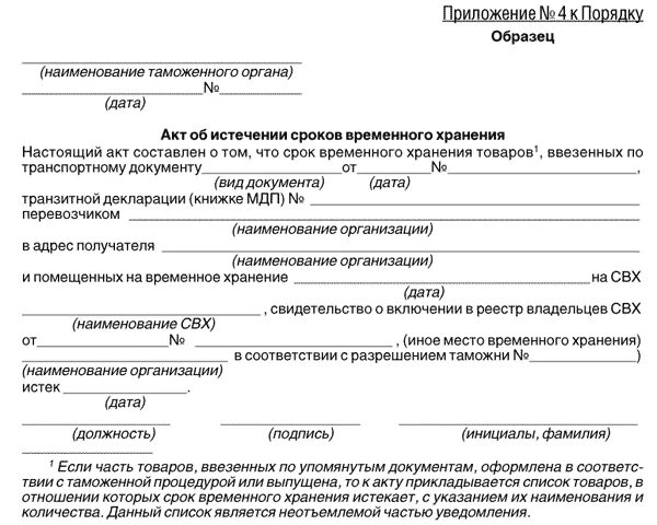 Форма приложения 3