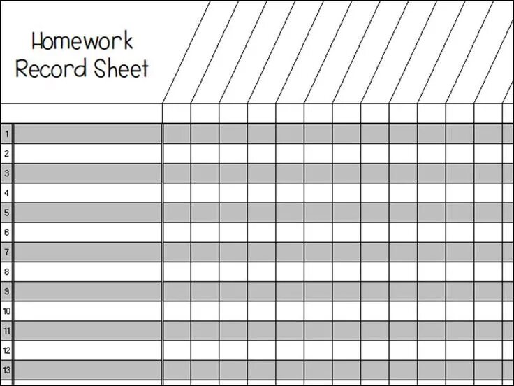 Homework 2 task 6. Sheet. homework tracker. homework record. homework assignments chart for teacher.