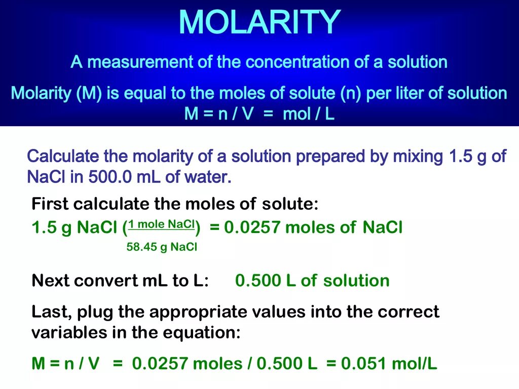 Concentration of solution. Формула molar concentration. Calculation of molar concentration. Предложения со словом concentration. First calculating