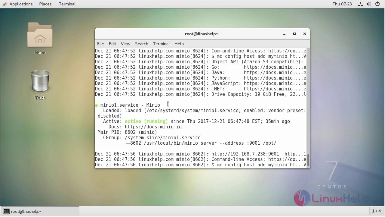Minios linux. Minios linux