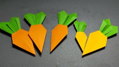 Оригами овощи в старшей группе