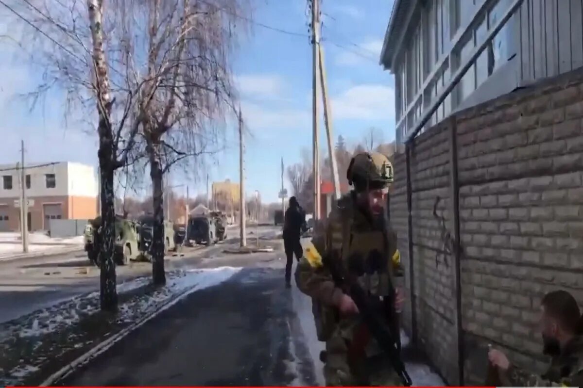 Телеграмм канал бои на украине. Русские войска в Харькове. Бои в Харькове 27 февраля.
