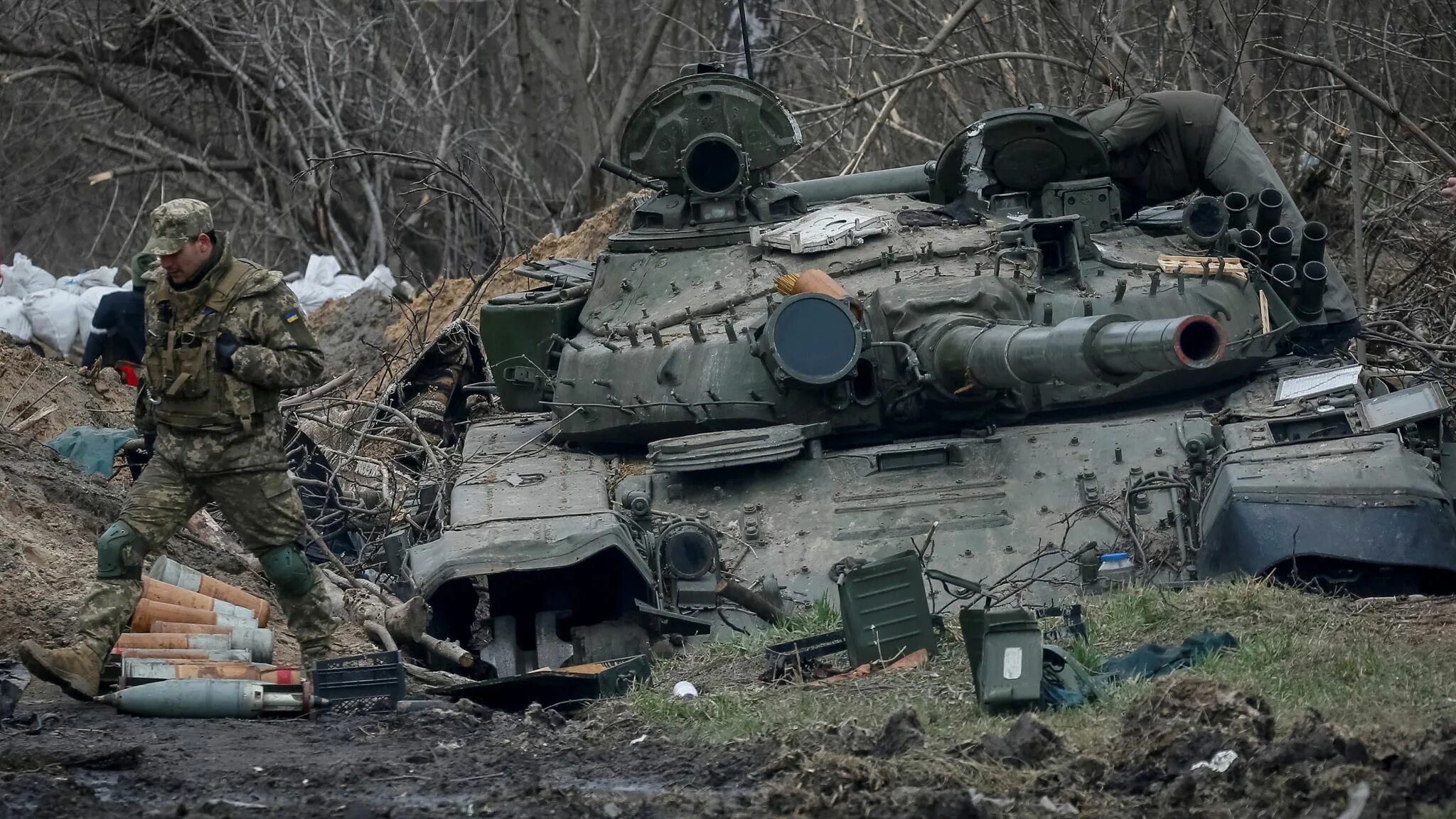 Новости войны 5 апреля. Украинский танк.