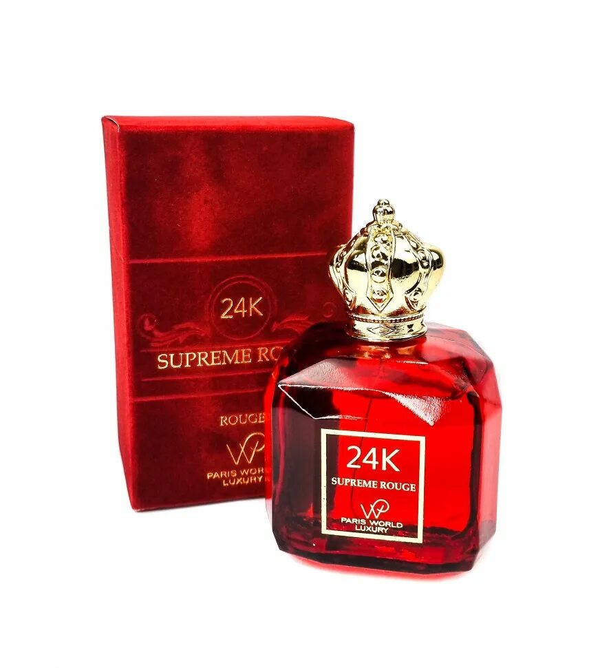 Luxury 24k supreme rouge. Духи Supreme rouge 24k. 24k Supreme rouge EDP 100ml. Paris World Luxury 24k Supreme rouge отливант. Paris World Luxury 24k Supreme rouge 100.