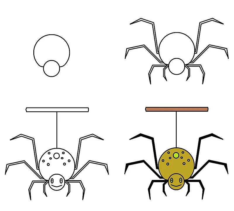 Паук карандашом легко. Паук рисунок для детей пошагово. Рисунок паука для детей карандашом срисовать. Рисунки пауков карандашом. Пошаговое рисование паука.
